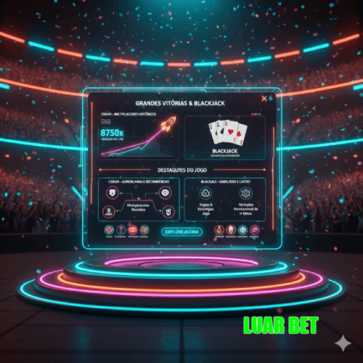 Viva o Crash da LUAR BET e ganhe com emoção!