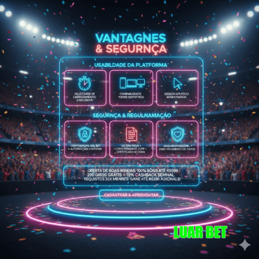 Cassino LUAR BET, Seguro, Promoções